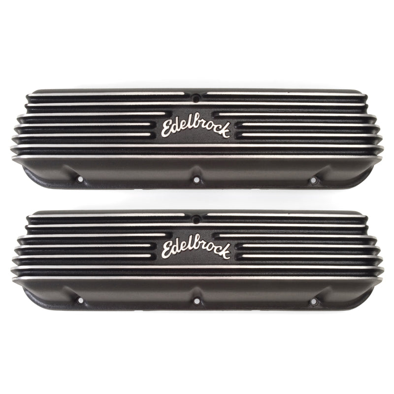 Load image into Gallery viewer, Edelbrock Valve Cover Classic Series Ford 1962-95 221 351W V8 Black

