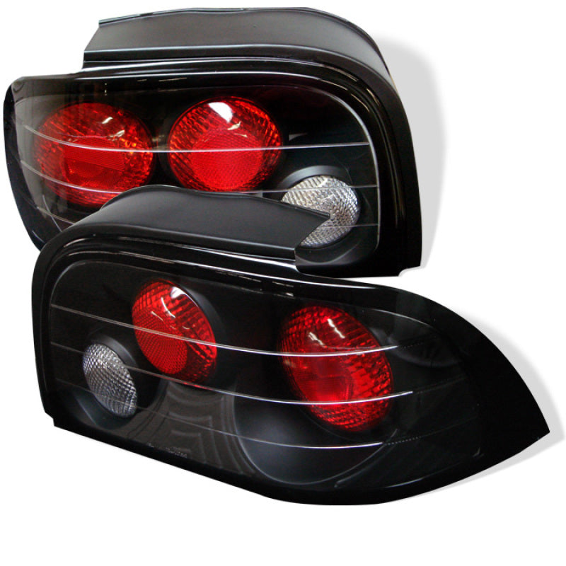 Load image into Gallery viewer, Spyder Ford Mustang 94-95 Euro Style Tail Lights Black ALT-YD-FM94-BK
