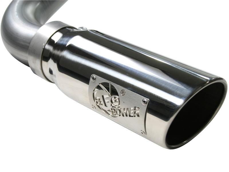 Load image into Gallery viewer, aFe MACHForce XP Exhaust SS-409 Cat-Back w/ 304SS Polished Tip 04-07 GM Trucks 1500 V6/V8
