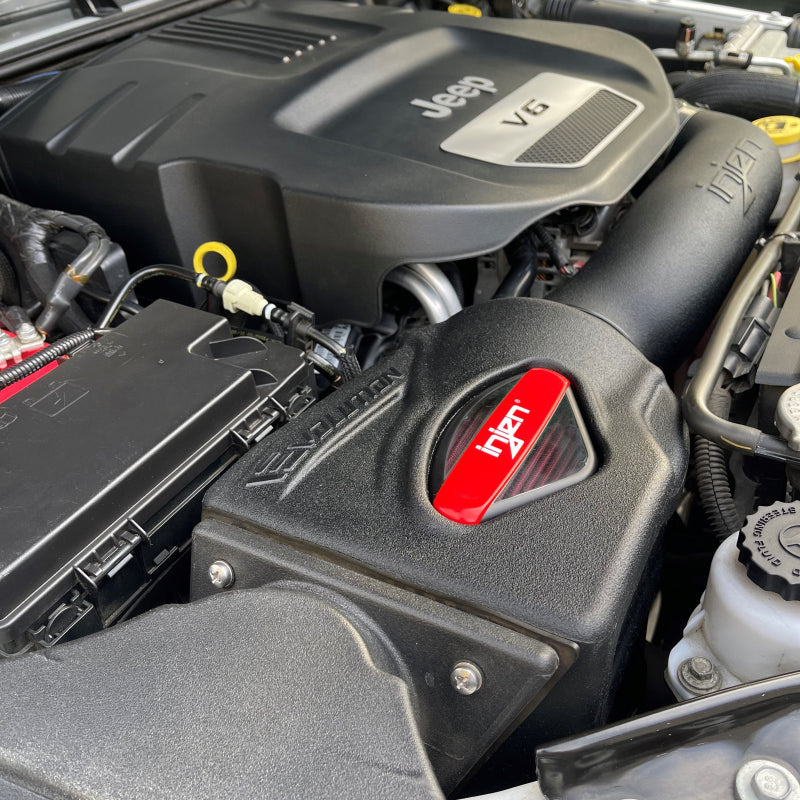 Load image into Gallery viewer, Injen 12-18 Jeep Wrangler JK V6-3.6L Evolution Intake- Oiled
