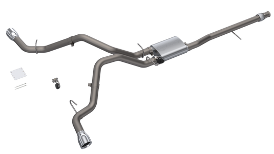 2014-2018 Silverado/Sierra QTP Screamer Split Rear Exit Cat Back