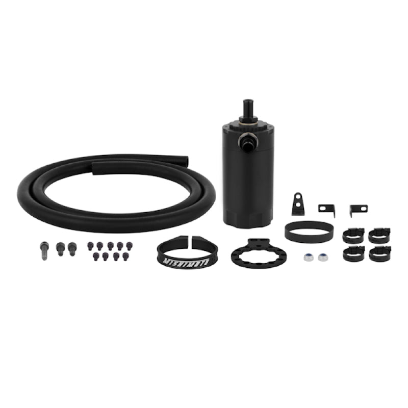 Load image into Gallery viewer, Mishimoto Universal Baffled Oil Catch Can - Black
