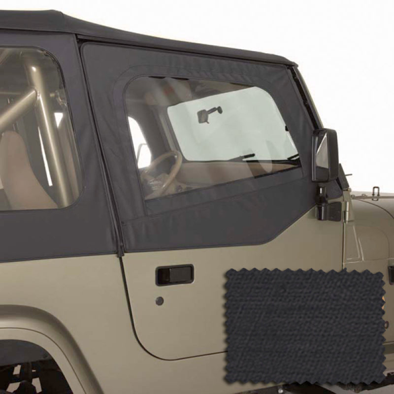 Load image into Gallery viewer, Rugged Ridge Door Skins Black Diamond 88-95 Jeep Wrangler YJ

