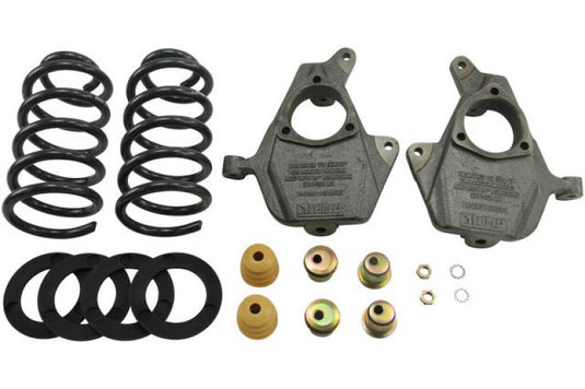 Belltech LOWERING KIT 14 Silverado/Sierra Std Cab 2WD 3in or 4in Front/5in or 6in Rear w/o Shocks