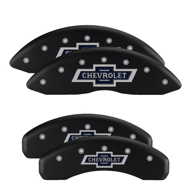 Load image into Gallery viewer, MGP 4 Caliper Covers Engraved Front RAM Engraved Rear RAMHEAD Red finish silver ch
