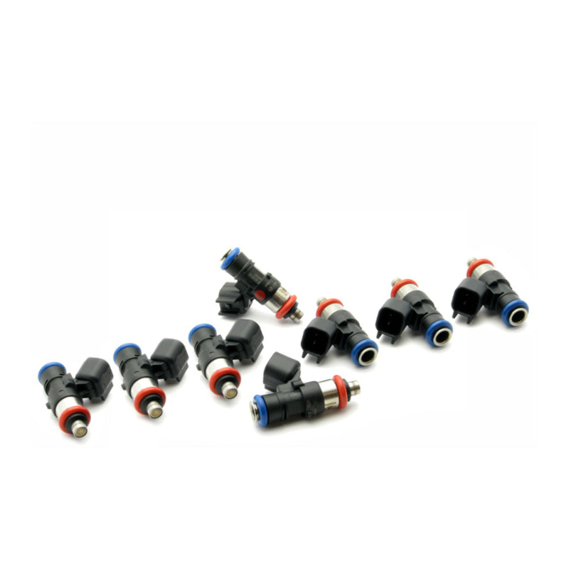 Load image into Gallery viewer, DeatschWerks Bosch EV14 Universal 40mm Compact 90lb/hr Injectors (Set of 8)
