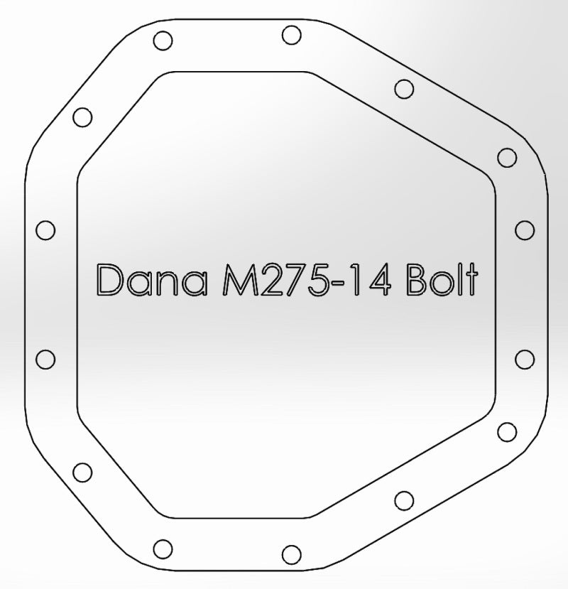 Load image into Gallery viewer, aFe Power Street Ser Rear Diff Cover Raw w/Mach Fin 2017 Ford Diesel Trucks V8-6.7L(td) Dana M275-14
