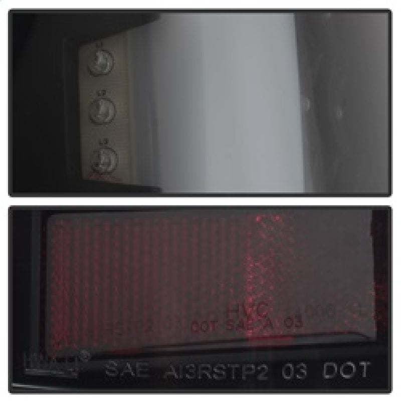 Load image into Gallery viewer, xTune 05-15 Toyota Tacoma (Excl LED Tail Lights) LED Tail Lights - Blk Smk (ALT-ON-TT05-LBLED-BSM)
