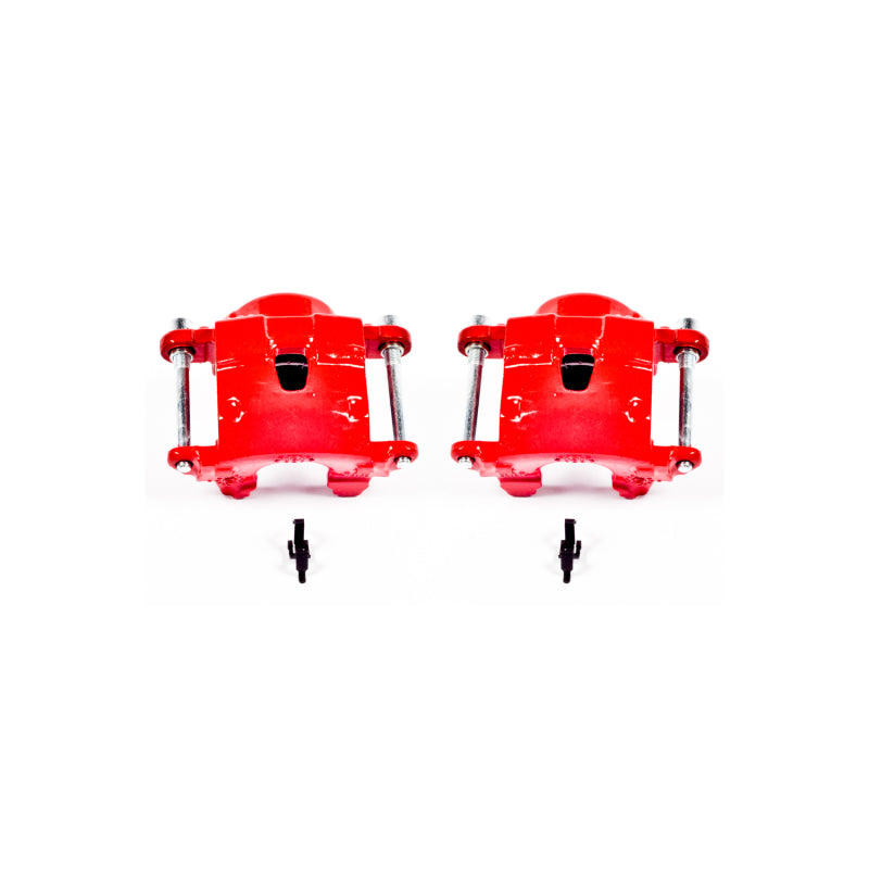 Load image into Gallery viewer, Power Stop 78-85 Avanti II Front Red Calipers w/o Brackets - Pair
