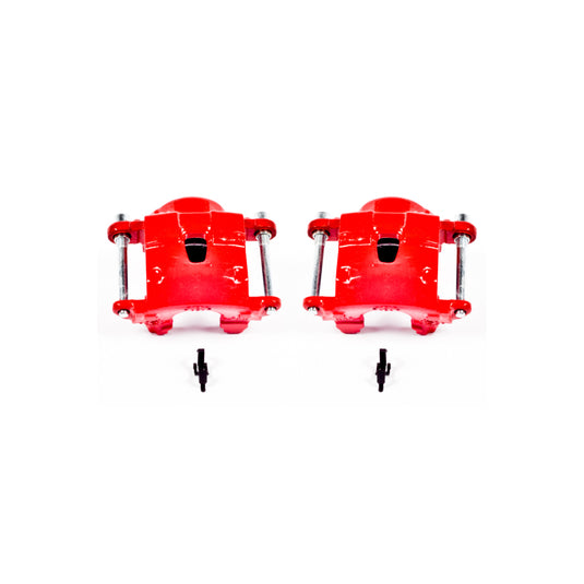 Power Stop 78-85 Avanti II Front Red Calipers w/o Brackets - Pair