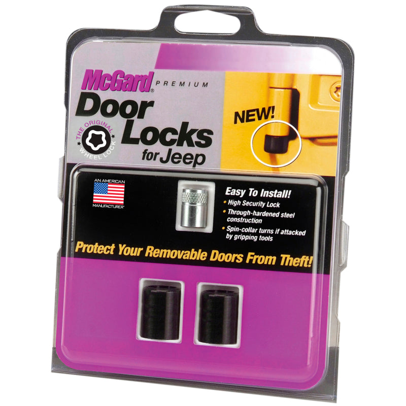 Load image into Gallery viewer, McGard 97-06 Jeep Wrangler TJ / Unlimited LJ 2-Door Lock Set - (2 Locks)
