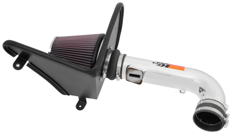 Load image into Gallery viewer, K&amp;N 16-17 Chevy Camaro 3.6L Silver Typhoon Short Ram Intake
