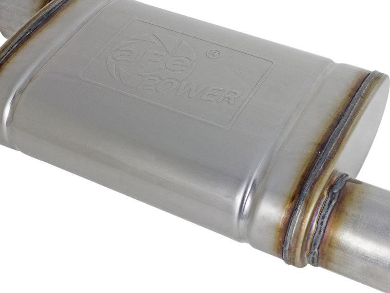 Load image into Gallery viewer, aFe Apollo GT Series 409 Stainless Steel Cat-Back Exhaust 2020 Jeep Gladiator 3.6L - Polished Tip
