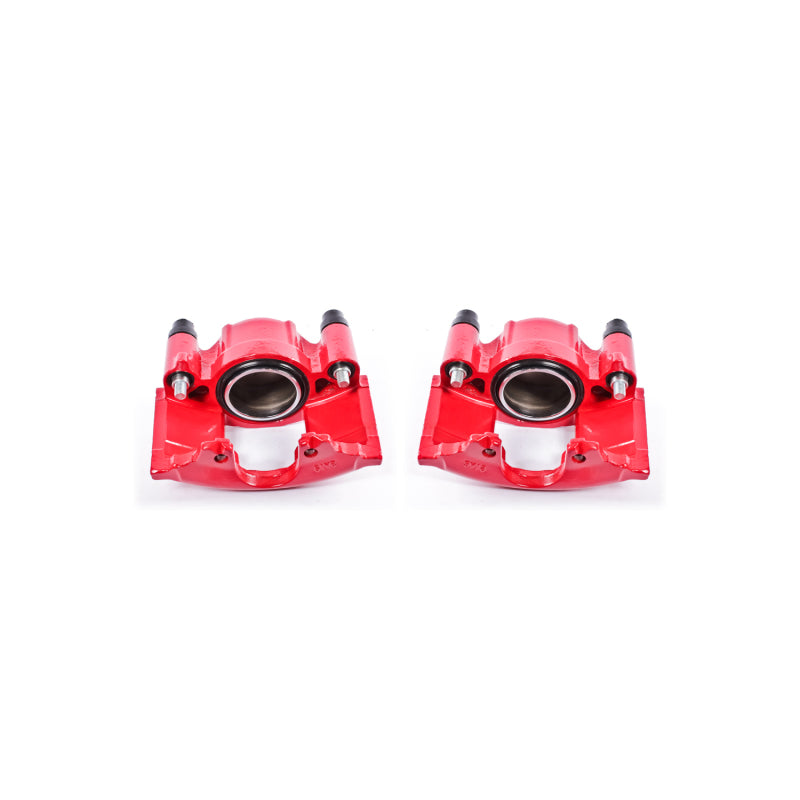 Load image into Gallery viewer, Power Stop 90-93 Cadillac Commercial Chassis Front Red Calipers w/o Brackets - Pair
