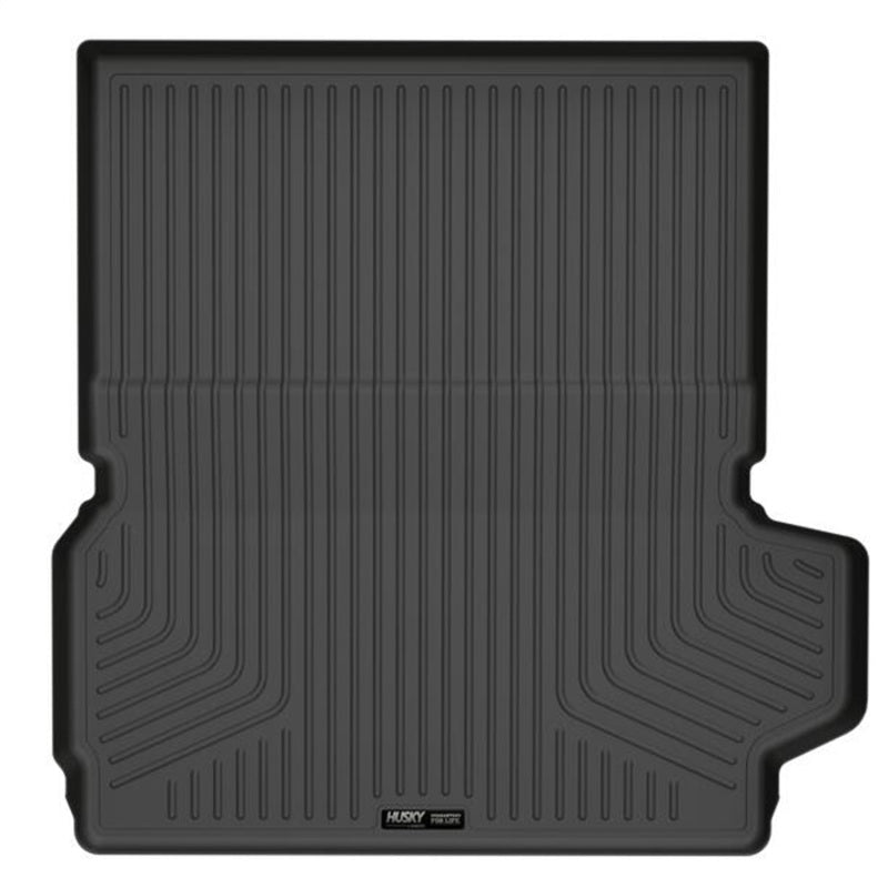 Load image into Gallery viewer, Husky Liners 21-23 Jeep Grand Cherokee L (Over Flat 3rd Row Seats) WeatherBeater Cargo Liner - Black
