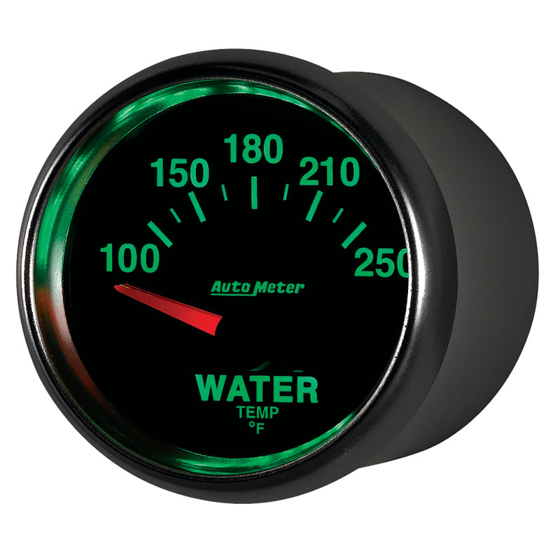 Load image into Gallery viewer, Autometer GS 52mm 100-250 Deg F Short Sweep Electronic Water Temperature Gauge
