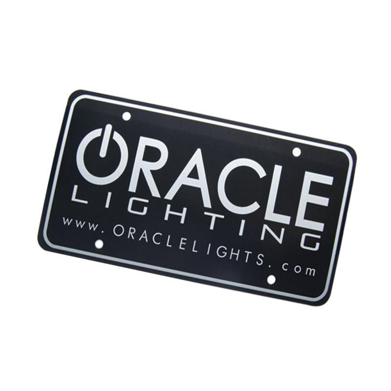 Load image into Gallery viewer, Oracle License Plate - Black
