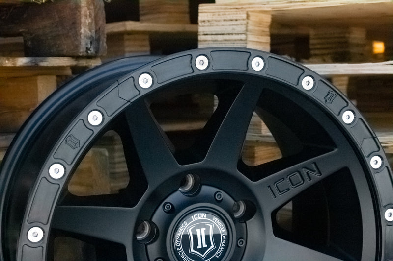 Load image into Gallery viewer, ICON 17in Compression/Alpha/Rebound Wheel Rock Ring Kit (20 Bolt)
