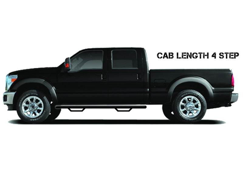 Load image into Gallery viewer, N-Fab Nerf Step 99-16 Ford F-250/350 Super Duty SuperCab - Gloss Black - Cab Length - 3in
