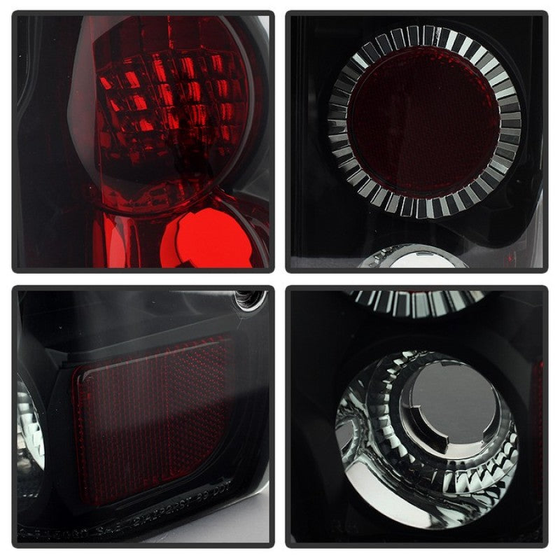 Load image into Gallery viewer, Spyder Ford F150 87-96/Ford Bronco 88-96 Euro Style Tail Lights Black Smoke ALT-YD-FF15089-BSM
