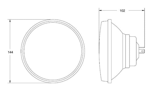 Hella Headlamp Esh Fa Gr 1A3