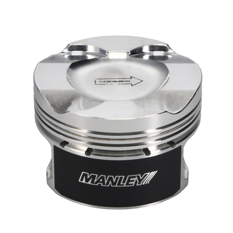 Load image into Gallery viewer, Manley BMW N55/S55 37cc Platinum Series Dish Extreme Duty Piston Set
