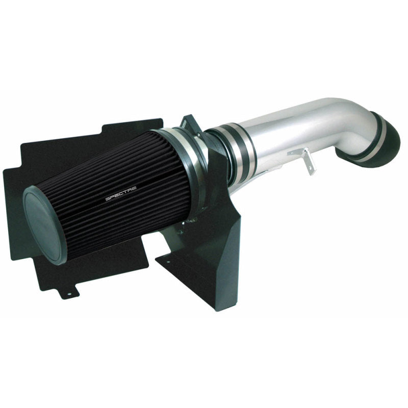 Load image into Gallery viewer, Spectre 99-07 GM Truck V8-4.8/5.3/6.0L F/I Air Intake Kit - Clear Anodized w/Black Filter
