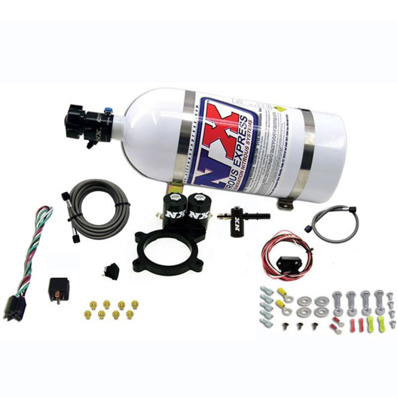 Load image into Gallery viewer, Nitrous Express 2014+ GM 5.3L Truck Nitrous Plate Kit (50-250HP) w/10lb Bottle
