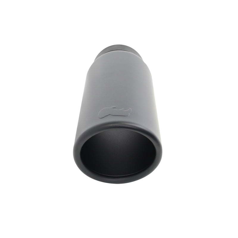 Load image into Gallery viewer, Go Rhino Exhaust Tip - Black - ID 3in x L 14in x OD 4in
