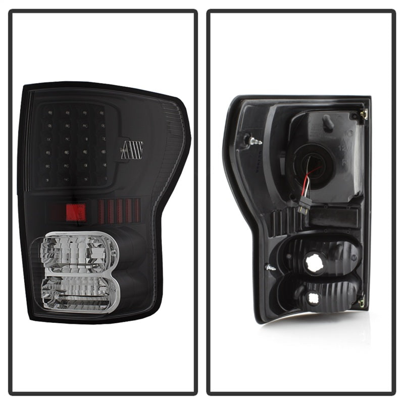 Load image into Gallery viewer, xTune Toyota Tundra 07-13 LED Tail Lights Black ALT-ON-TTU07-LED-BK
