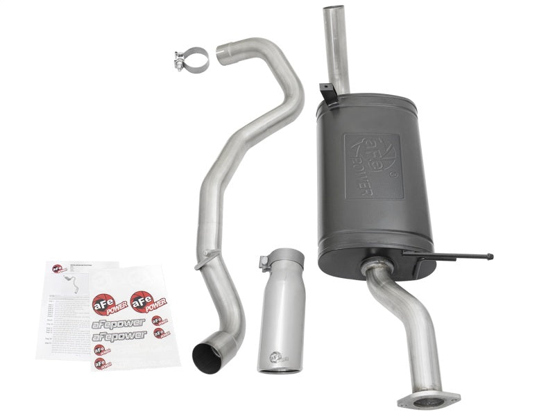 Load image into Gallery viewer, aFe MACHForce XP Exhaust Cat-Back SS-304 97-16 Nissan Patrol (Y61) I6-4.8L w/ Polished Tips

