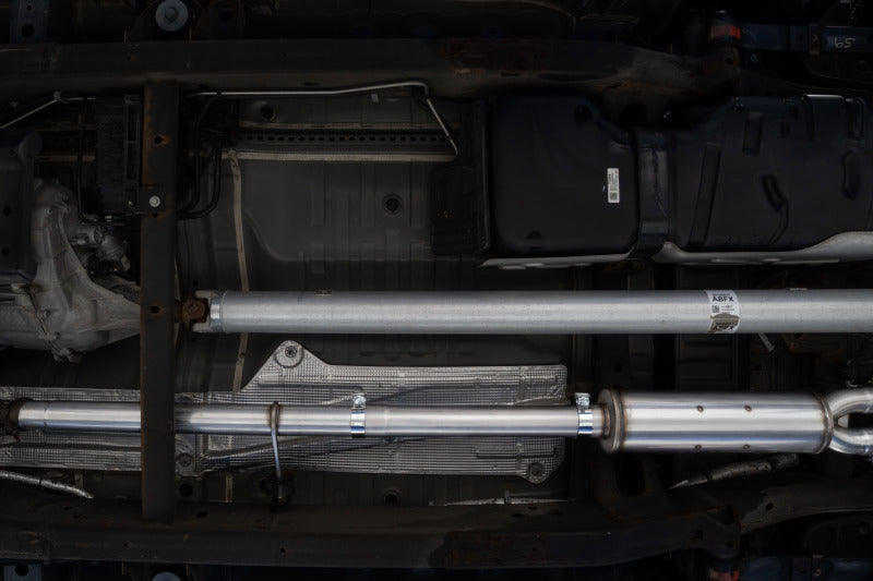 Load image into Gallery viewer, MBRP 19-21 Chevrolet Silverado 1500 5.3L 3in Cat Back w/ 2.5in OD Carbon Fiber Tips - T304
