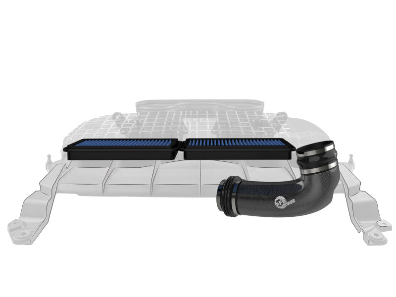 Load image into Gallery viewer, aFe Super Stock Carbon Fiber Pro 5R Induction System 2021 RAM 1500 TRX V8-6.2L SC
