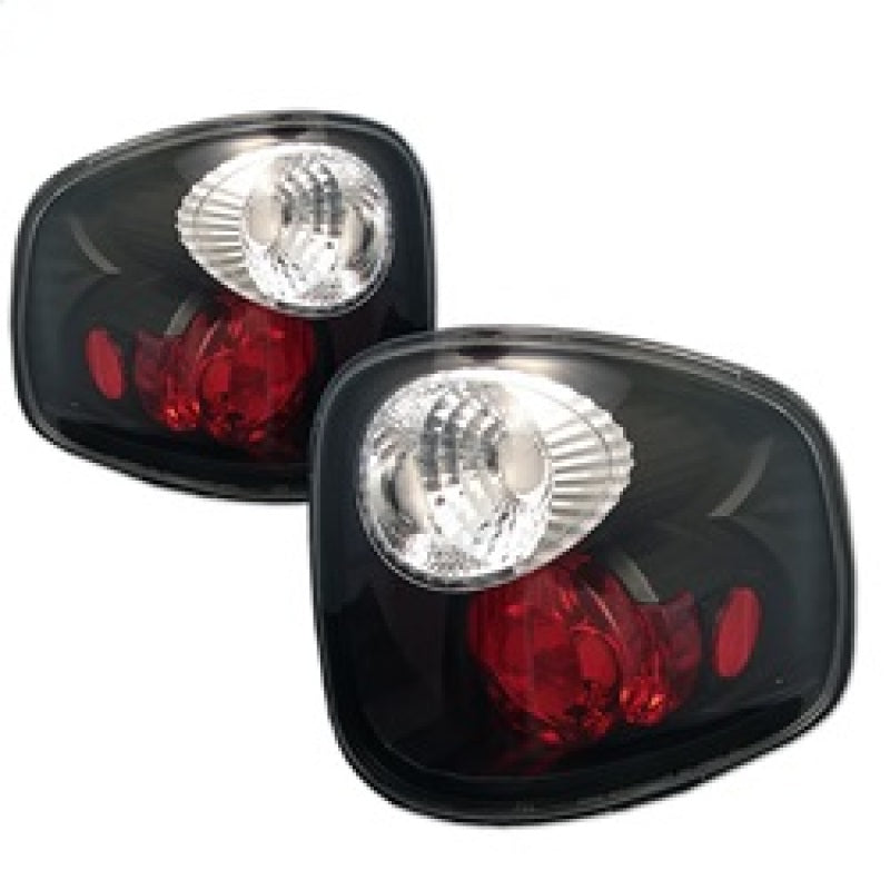 Load image into Gallery viewer, Spyder Ford F150 Flareside 01-03 (Not Fit Supercrew)Euro Style Tail Lights Black ALT-YD-FF15001FS-BK
