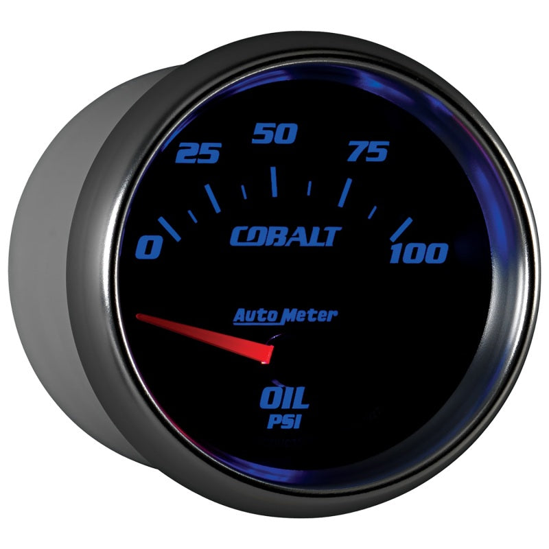 Load image into Gallery viewer, Autometer Cobalt 66.7mm 0-100 PSI Oil Pressure Gauge
