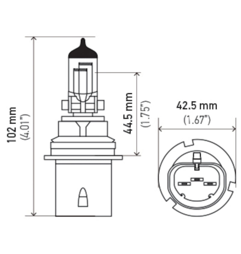 Load image into Gallery viewer, Hella Bulb 9004 12V 65/45W P29T T4625 +50
