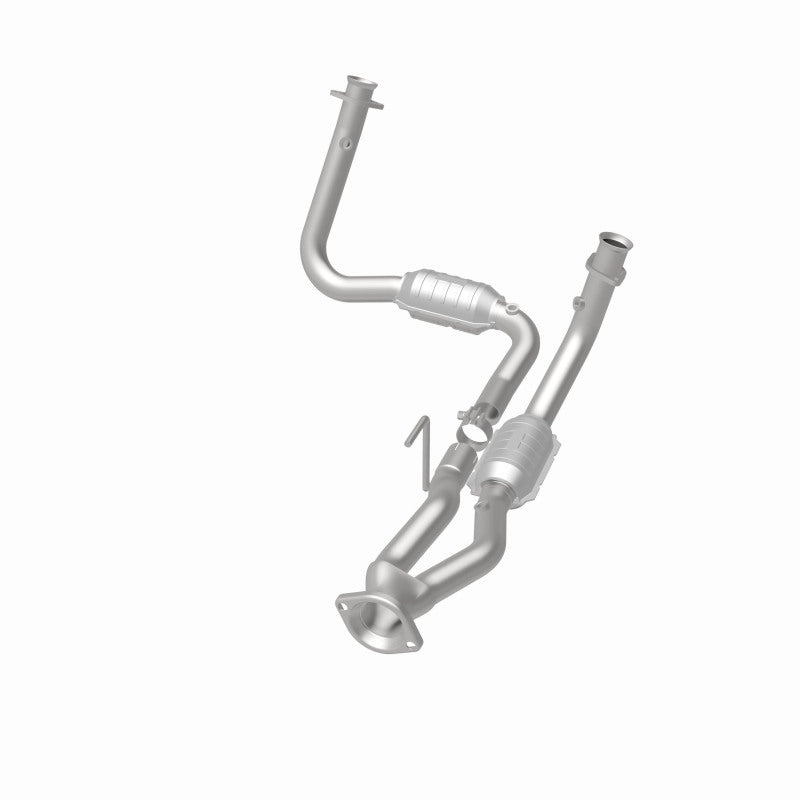 Load image into Gallery viewer, MagnaFlow Conv DF 05-06 Jeep Grand Cherokee 3.7L Y-Pipe Assembly
