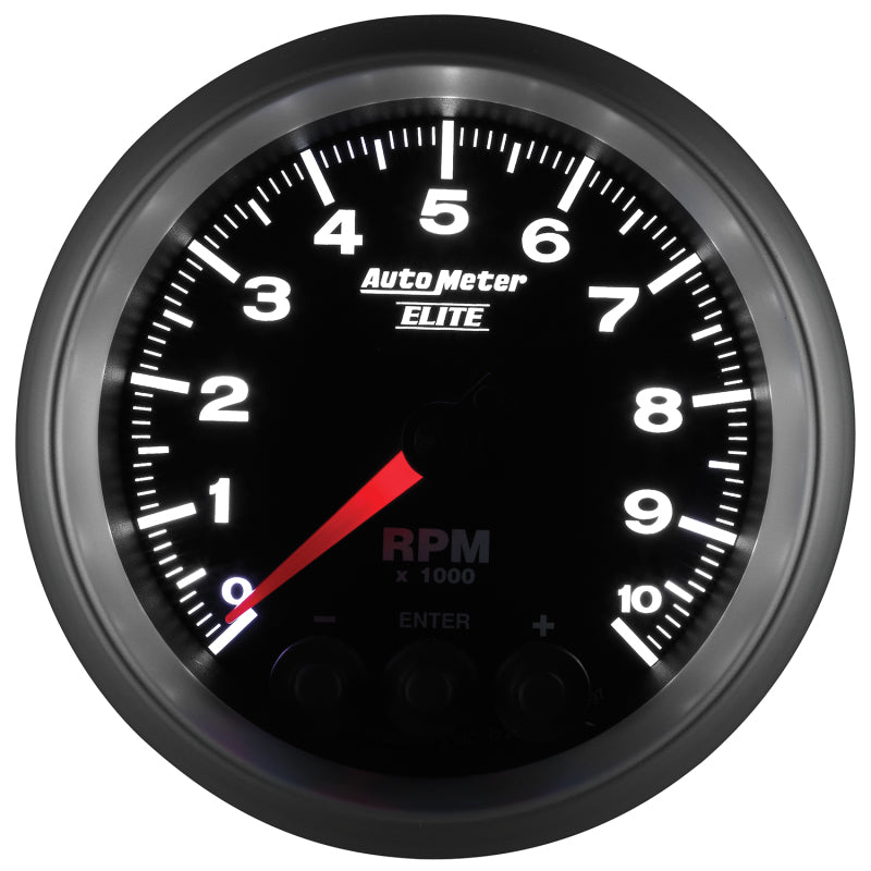 Load image into Gallery viewer, Autometer Street Progressive Shift Light 85.7mm Tachometer 0-10,000 RPM
