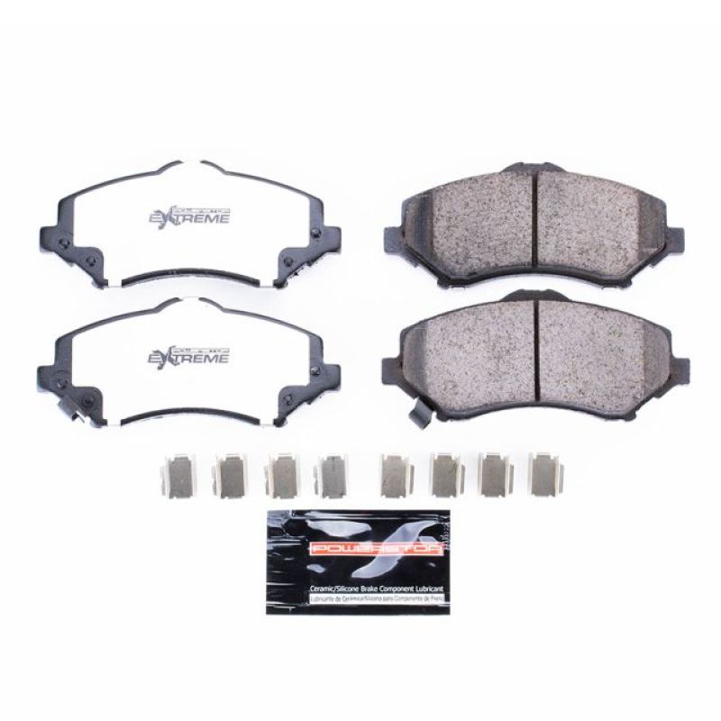 Load image into Gallery viewer, Power Stop 07-18 Jeep Wrangler Front Z36 Truck &amp; Tow Brake Pads w/Hardware
