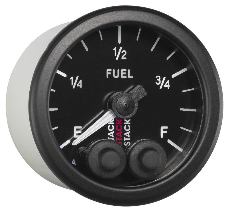 Load image into Gallery viewer, Autometer Stack 52mm 0-280 Ohm Programmable Pro-Control Fuel Level Gauge - Black

