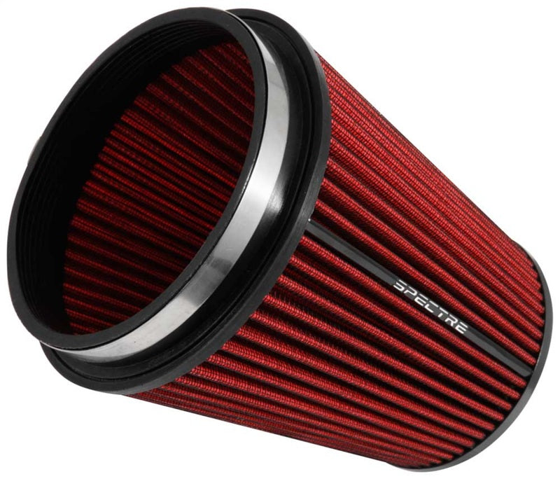Load image into Gallery viewer, Spectre HPR Conical Air Filter 6in. Flange ID / 7.719in. Base OD / 8.5in. Tall - Red
