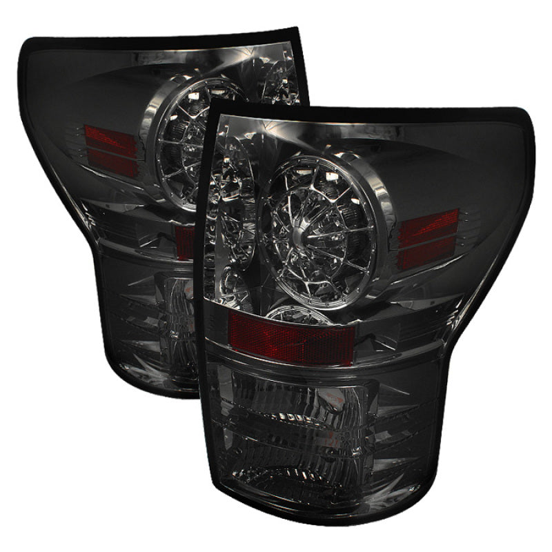 Load image into Gallery viewer, Spyder Toyota Tundra 07-13 LED Tail lights Smoke ALT-YD-TTU07-LED-SM
