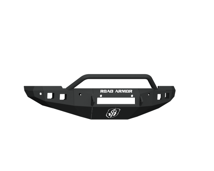 Road Armor 16-18 Ram 2500 Stealth Front Bumper w/Pre-Runner Guard/6 Sensor Holes - Tex Blk