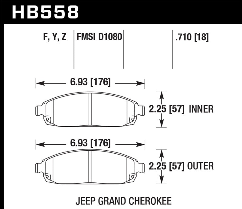 Load image into Gallery viewer, Hawk HPS Street Brake Pads

