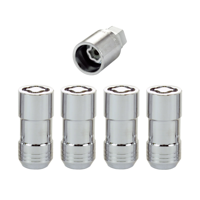 Load image into Gallery viewer, McGard Wheel Lock Nut Set - 4pk. (Cone Seat) M14X1.5 / 21mm &amp; 22mm Dual Hex / 1.965in. L - Chrome
