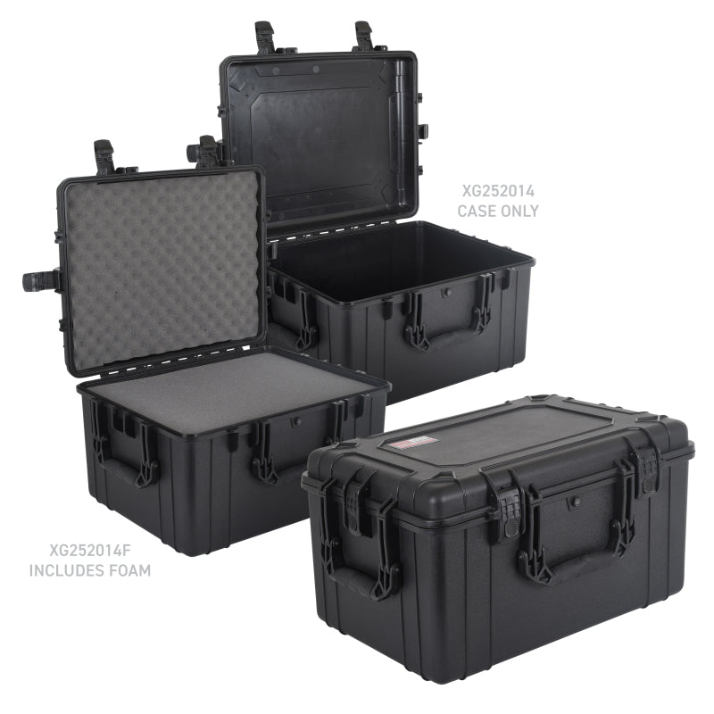 Load image into Gallery viewer, Go Rhino XVenture Gear Hard Case w/Foam - Extra Large 25in. / Lockable / IP67 - Tex. Blk
