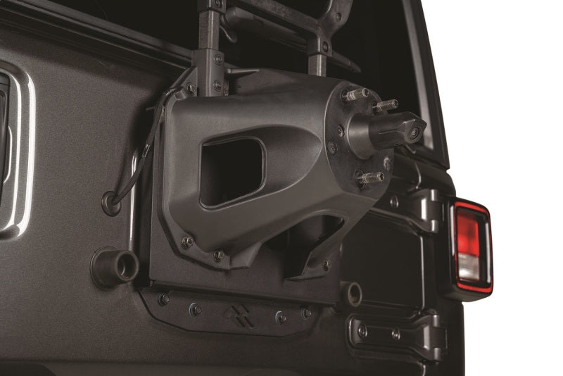 Load image into Gallery viewer, Rugged Ridge Spare Tire Relocation Bracket 18-20 Jeep Wrangler JL
