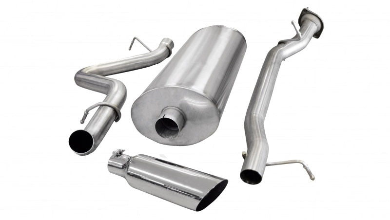 Load image into Gallery viewer, Corsa/dB 07-10 Chevrolet Silverado Ext. Cab/Long Bed 2500 6.0L V8 Polished Sport Cat-Back Exhaust
