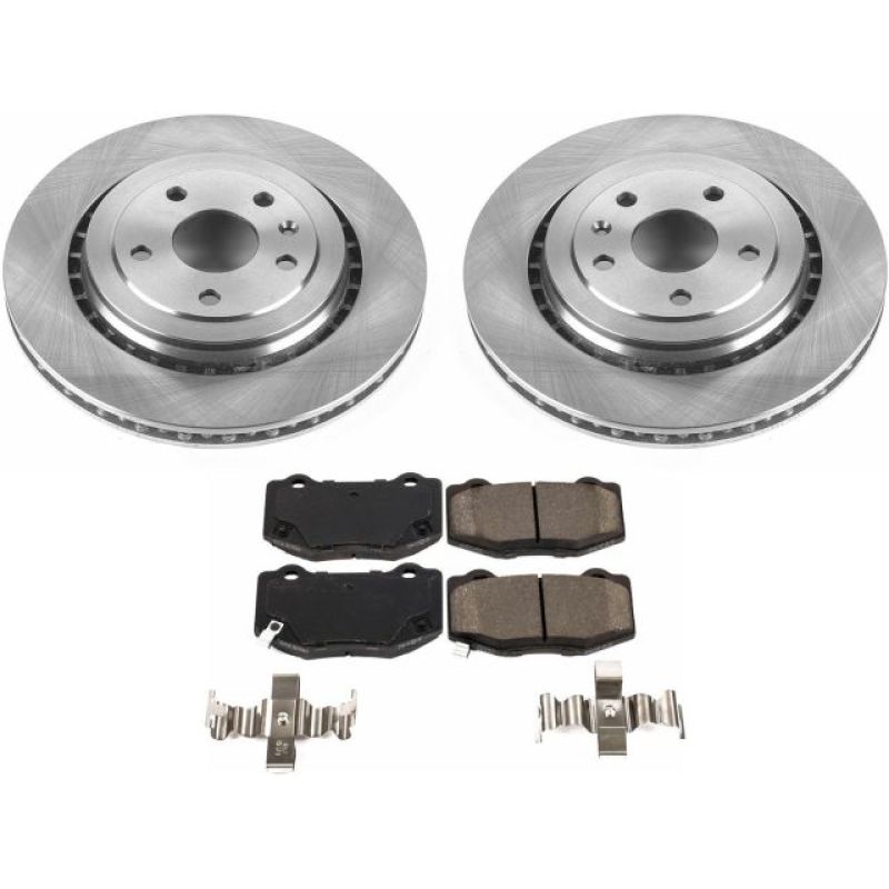 Load image into Gallery viewer, Power Stop 16-18 Cadillac ATS Rear Autospecialty Brake Kit
