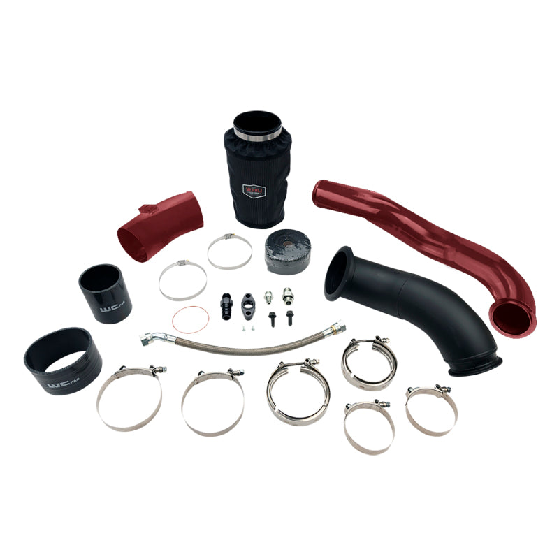 Load image into Gallery viewer, Wehrli 04.5-07 Dodge 5.9L Cummins S300 Turbo 2nd Gen Swap Kit (No Turbo/Manifold) - WCFab Red

